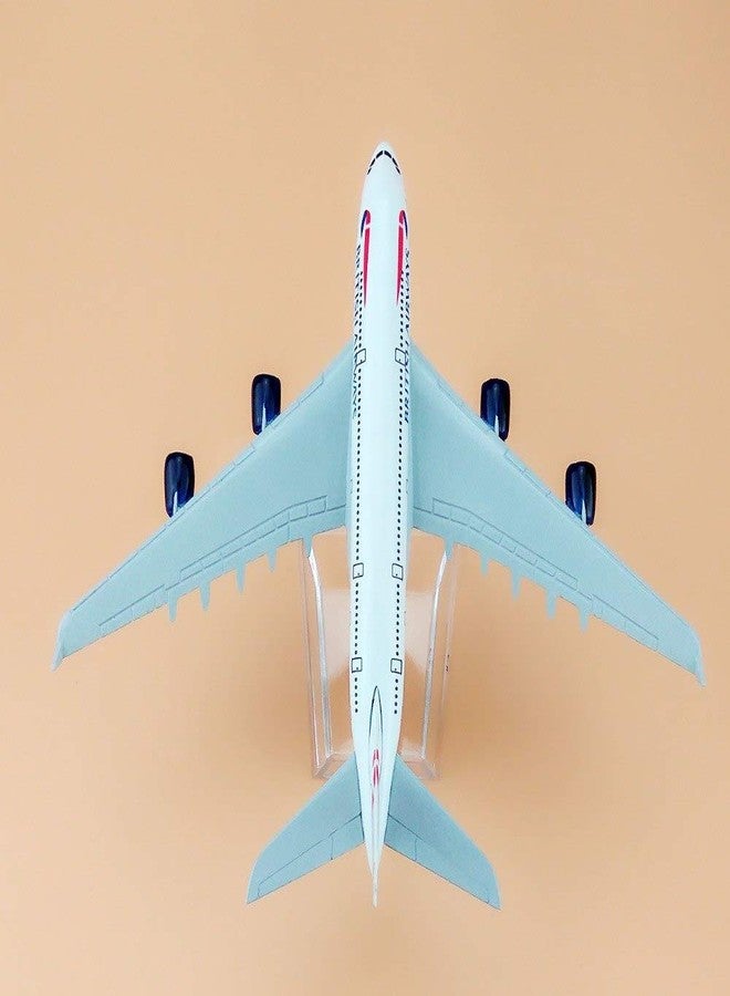 Sage Square 1:300 British Airways Airbus A380-841 Scale Metal Model Aircraft, Highly Detailed Souvenir Model Aircraft Collection,multicolor - Image 5